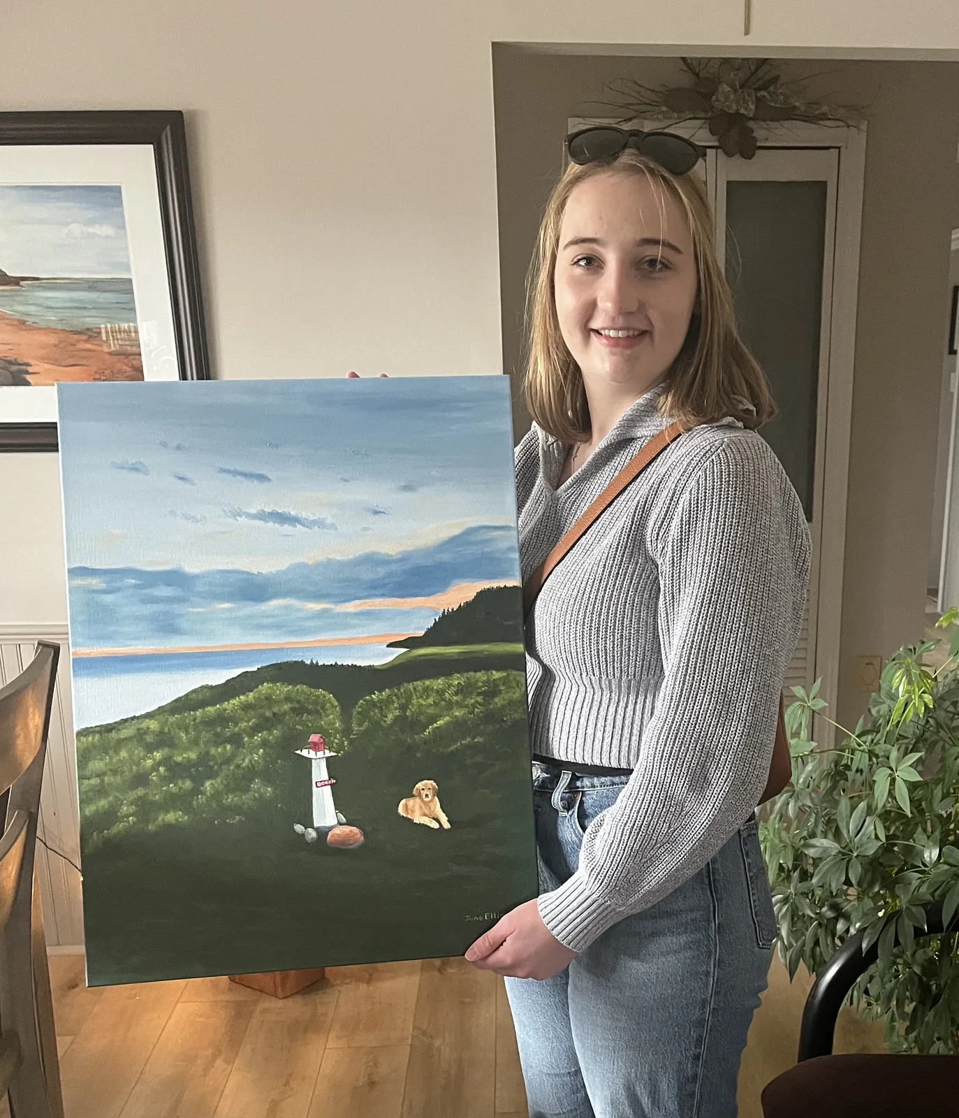A Look at One of My Commission Paintings