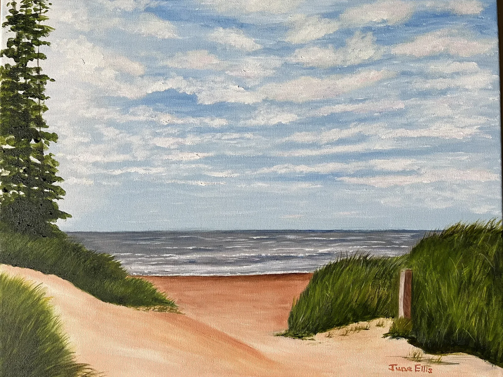 Beach Escape by PEI artist June Ellis